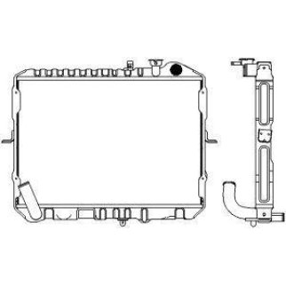 Радиатор основной SAKURA 14510220 фото