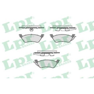 Колодки тормозные CHRYSLER VOYAGER/DODGE CARAVAN 95-/JEEP CHEROKEE 01- задние фото