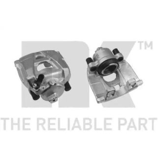 Суппорт тормозной передний левый (однопоршневой) / AUDI Q3,SEAT Alhambra,VW Sharan,Passat,Tiguan 08~ фото