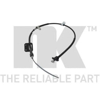 Трос стояночного тормоза задний правый / SUZUKI Grand Vitara I/II (барабанные тормоза) 98~11 фото