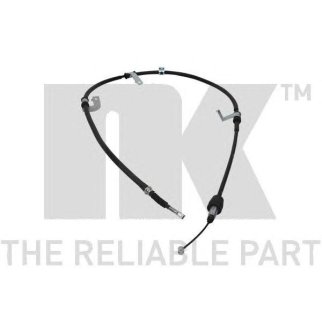 903445_трос ручного тормоза левый! Hyundai SantaFe 2.7/2.2CRDi 05> фото