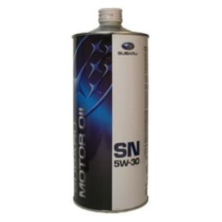 Масло моторное SUBARU синтетическое 5W-30 SN 1л. фото