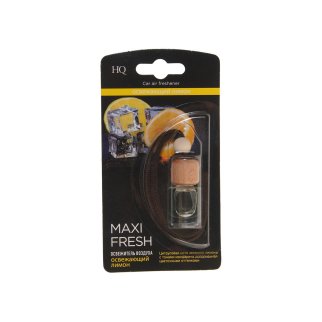 Ароматизатор MAXI FRESH (освежающий лимон) деревянная крышка 4мл фото