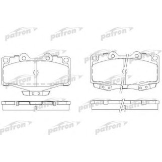 Колодки тормозные PATRON PBP797 фото