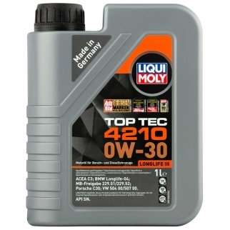 Масло моторное LIQUI MOLY TOP TEC 4210 0w30 синт. 1л фото