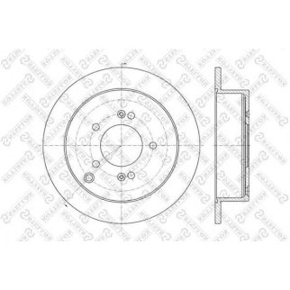 Диск тормозной Stellox 6020-3414-SX фото