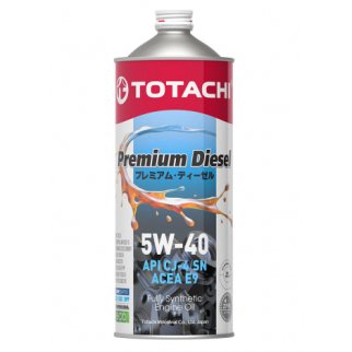 Масло моторное TOTACHI Premium Diesel Fully Synthetic 5W40 1л TOTACHI фото
