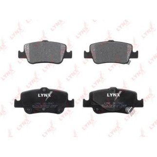 Колодки тормозные задние дисковые к-кт LYNXauto BD-7547 фото