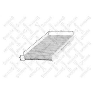 71-10063-SX_фильтр салона! угольный VW Golf/Bora, Audi A3/TT 1.4i-1.9SDi/TDi 96> фото