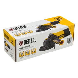 Машина шлифовальная угловая AG115-750, 750 Вт, 115 мм,11000 об/мин Denzel фото 10