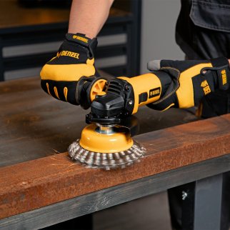 Машина шлифовальная угловая AG115-750, 750 Вт, 115 мм,11000 об/мин Denzel фото 1