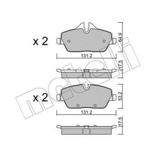 Колодки тормозные фото