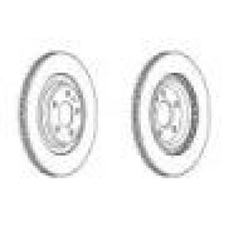 Диск тормозной FERODO DDF2383C фото