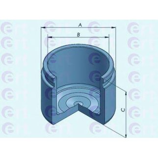Поршень переднего суппорта ERT 150928-C фото