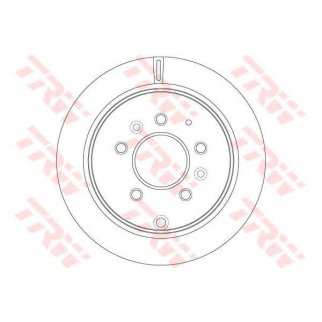 Диск тормозной задний TRW DF6291 фото
