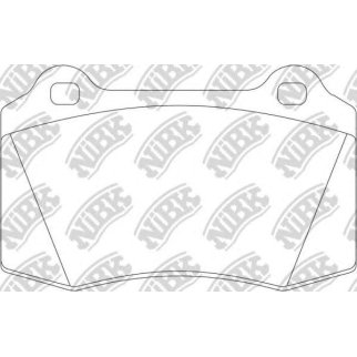 Колодки тормозные передние Perfomance фото