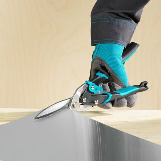 Ножницы по металлу "PIRANHA" 270мм прямой резки GROSS фото 5