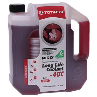 Антифриз красный TOTACHI NIRO LLC -40 2л фото