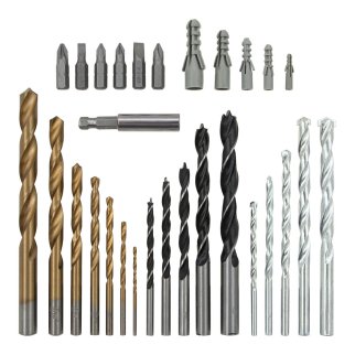 Набор сверл по бетону, металлу, дереву 300пр. MATRIX фото 2