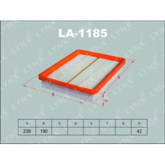 Фильтр воздушный LYNXauto LA-1185 фото