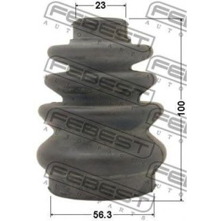 Пыльник ШРУСа FEBEST 1015-T200 фото