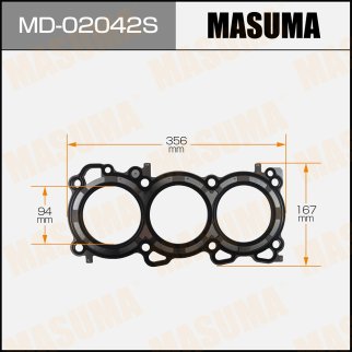 Прокладка ГБЦ Masuma MD-02042S фото