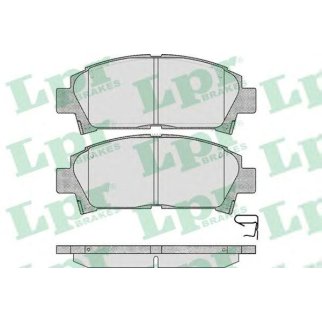 Колодки тормозные передние к-кт Lpr 05P573 фото