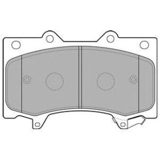 Колодки тормозные передние к-кт DELPHI LP2712 фото