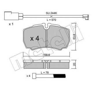 Колодки тормозные фото