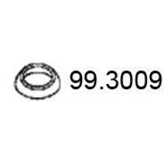 Прокладка приемной трубы глушителя ASSO 99.3009 фото