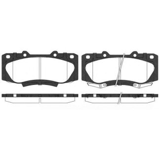 1468 02_колодки дисковые передние! Toyota Hilux 2.5D/2.5-3.0D-4D 07> фото