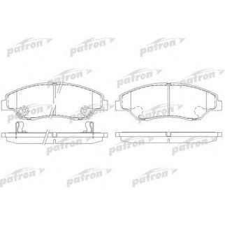 Колодки тормозные PATRON PBP1536 фото