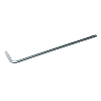 Ключ TORX Г-обр T10H экстра длинный с отверстием ROCK FORCE фото