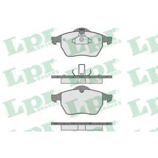 Колодки тормозные передние к-кт Lpr 05P635 фото