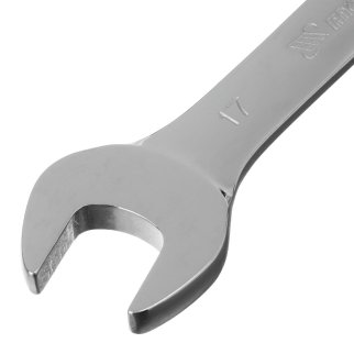 Ключ комбинированный 17мм трещоточный шарнирный MATRIX фото 3