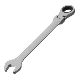 Ключ комбинированный 17мм трещоточный шарнирный MATRIX фото