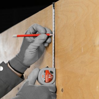 Рулетка 3м 13мм Fine пластиковый корпус MATRIX фото 1