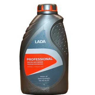 Масло моторное LADA Professional 5W-40 полусинтетическое 1 л 88888R15400100 фото