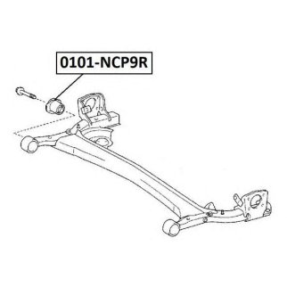 Сайлентблок ASVA 0101-NCP9R фото