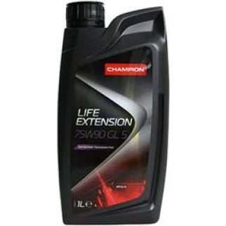 Масло CHAMPION LIFE EXTENSION 75W90 GL 5, API: GL-5 (1л) трансмиссионное фото