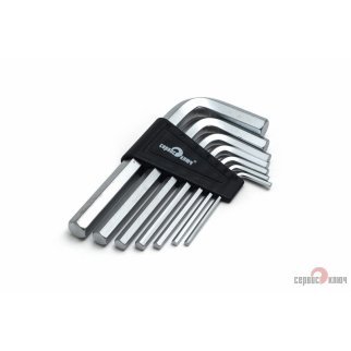 Набор ключей шестигранных 7предметов СЕРВИС КЛЮЧ фото
