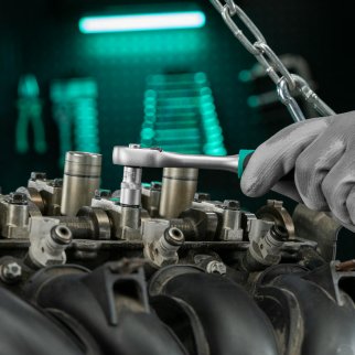 Набор инструмента 1/2" 1/4" пластиковый кейс 94пр. STELS фото 27