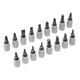 Набор инструмента 1/2" 1/4" пластиковый кейс 94пр. STELS фото 3