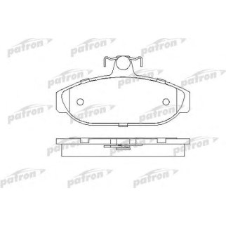 Колодки тормозные PATRON _PBP317 фото