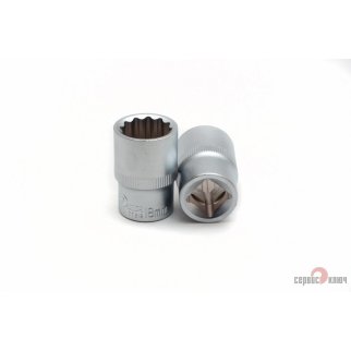 Головка торцевая 18 1/2&quot; 12гр СЕРВИС КЛЮЧ фото