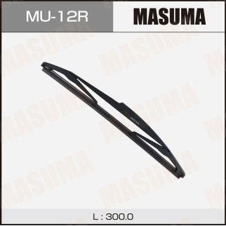 Щетка стеклоочистителя задняя 300 мм каркасная 1 шт MASUMA WIPER BLADE MU-12R фото