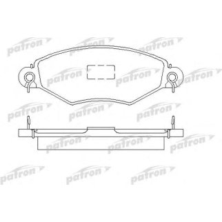 Колодки тормозные PATRON PBP1135 фото