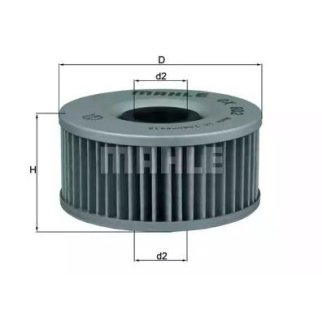 Фильтр масляный KNECHT OX 802 фото
