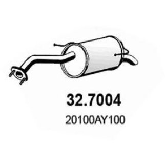 Глушитель основной ASSO 32.7004 фото