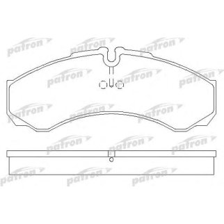 Колодки тормозные PATRON PBP1102 фото